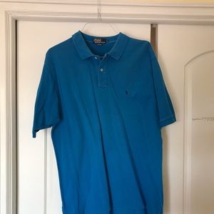 RALPH LAUREN POLO MENS XL polo shirt TEAL